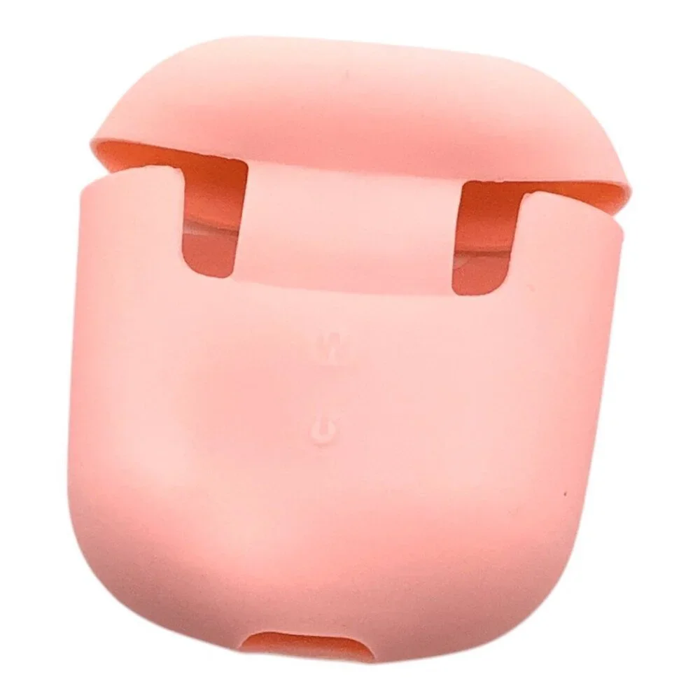 Silicone Protective AirPods Case‎ For 1&2 Models Pink or Purple